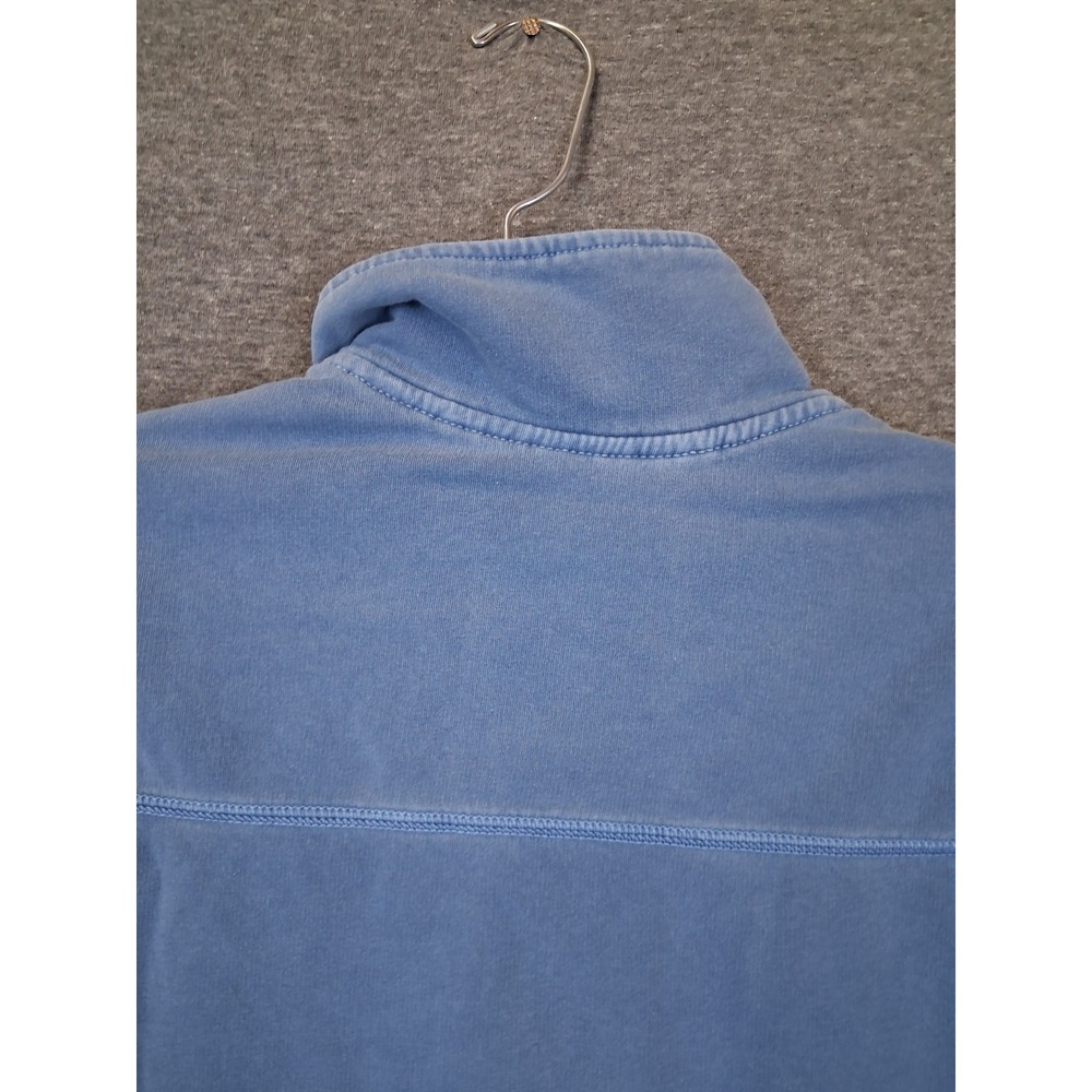 Tommy Bahama Mens Jacket M Blue Knit 1/4 Zip University San Diego Resort Casual - Picture 8 of 8